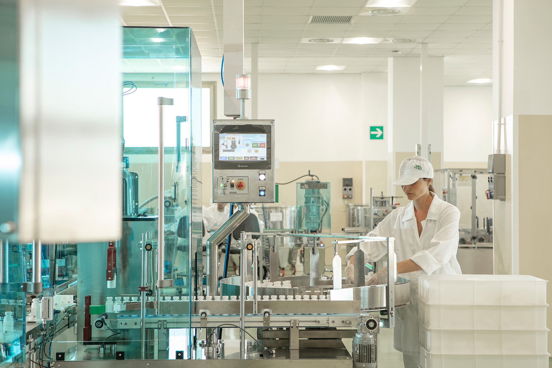 State-of-the-art production lines.